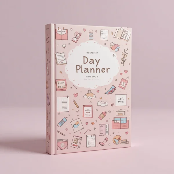 Day Planner Notebook | Daily Planner PDF | Printable