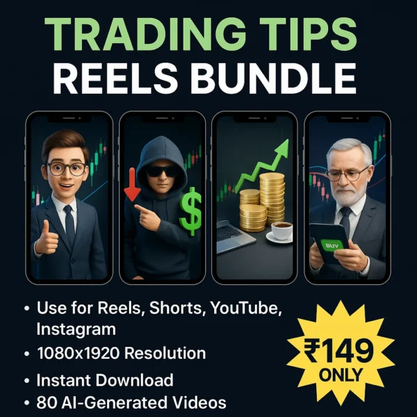 1200+ Trading Tips Reels bundle